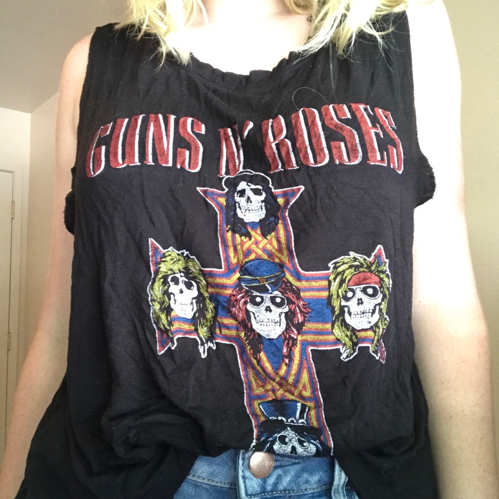 guns n’ roses tank top